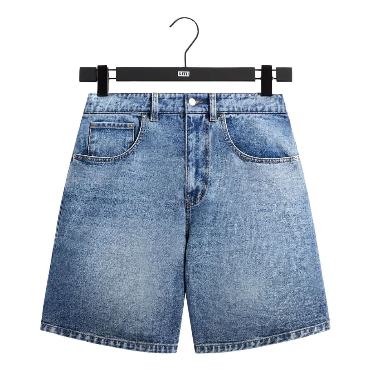 KITH x Messi for adidas Football Denim Short 'Aurora Ink' ADKU4246
