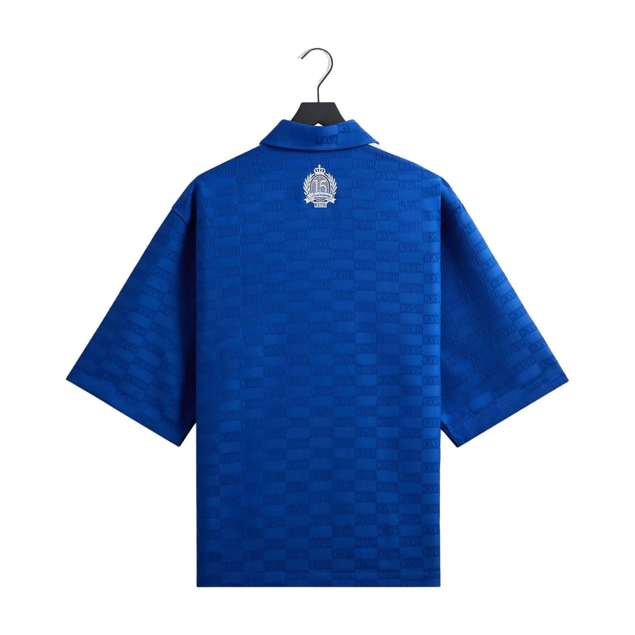 KITH x Messi for adidas Football Monogram Shirt 'Blue' ADKU4257
