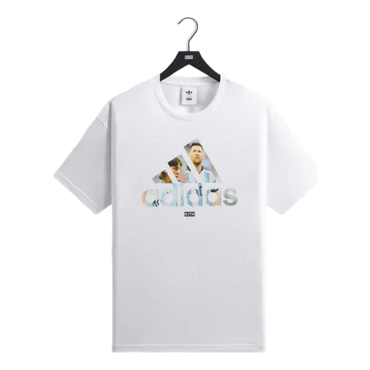 KITH x Messi for adidas Football Graphic T-Shirt 'White' ADKU4264