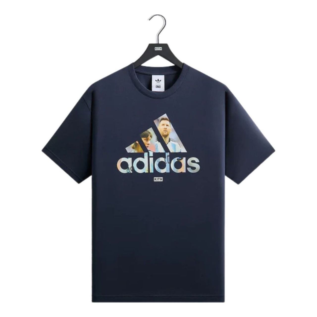 KITH x Messi for adidas Football Graphic T-Shirt 'Night Navy' ADKU4266