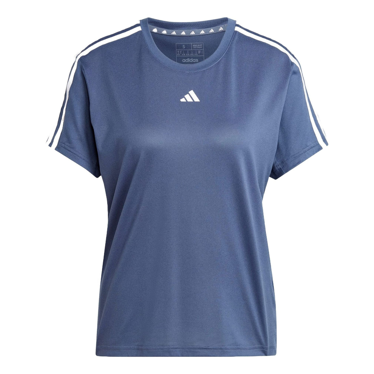 (WMNS) adidas AEROREADY Train Essentials 3-Stripes T-shirt Asia Sizing 'Preloved Ink' IS4219