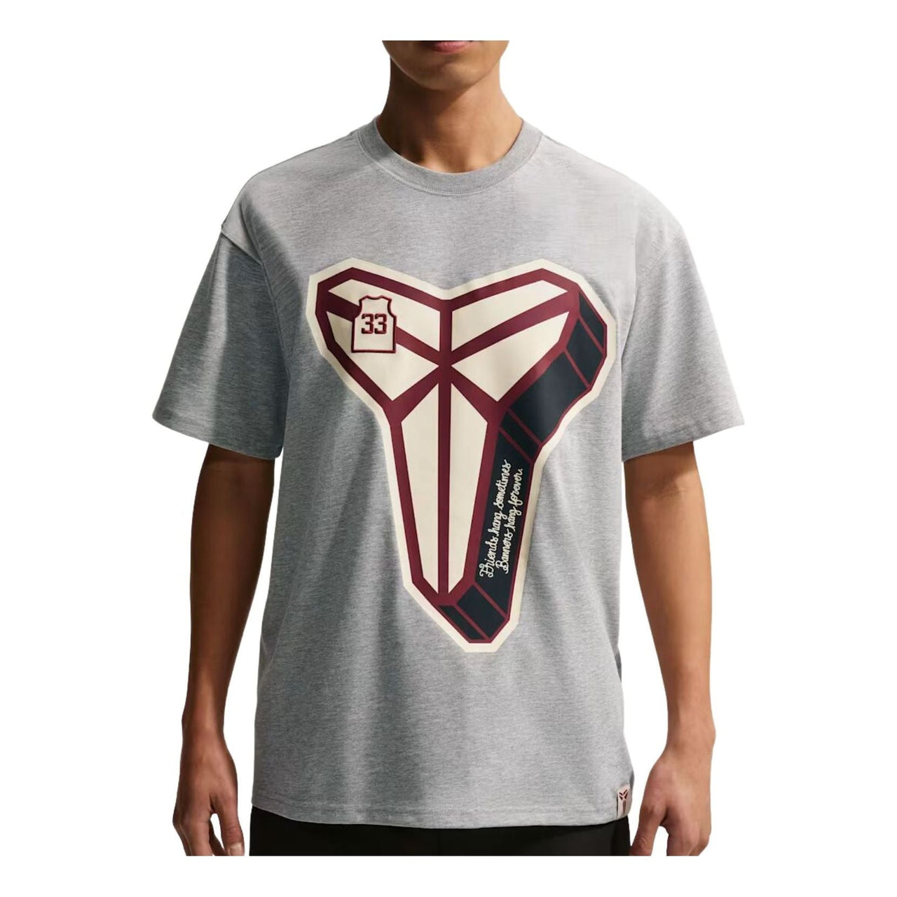 Nike Kobe Dri-FIT T-Shirt Asia Sizing 'Dark Grey Heather' IO1153-063