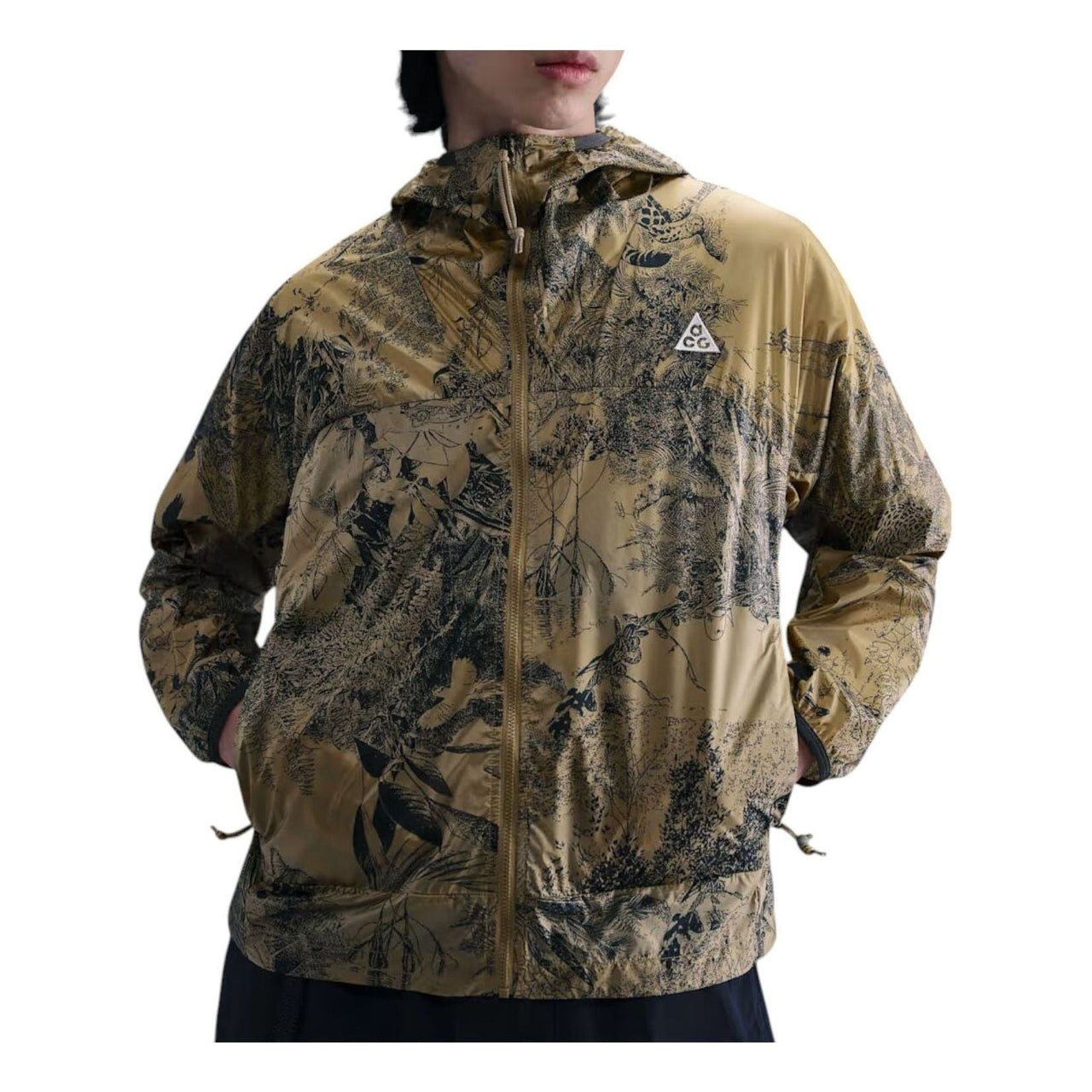 Nike ACG Cinder Cone Windproof Jacket 'Parachute Beige Anthracite College Gray' HJ2886-297