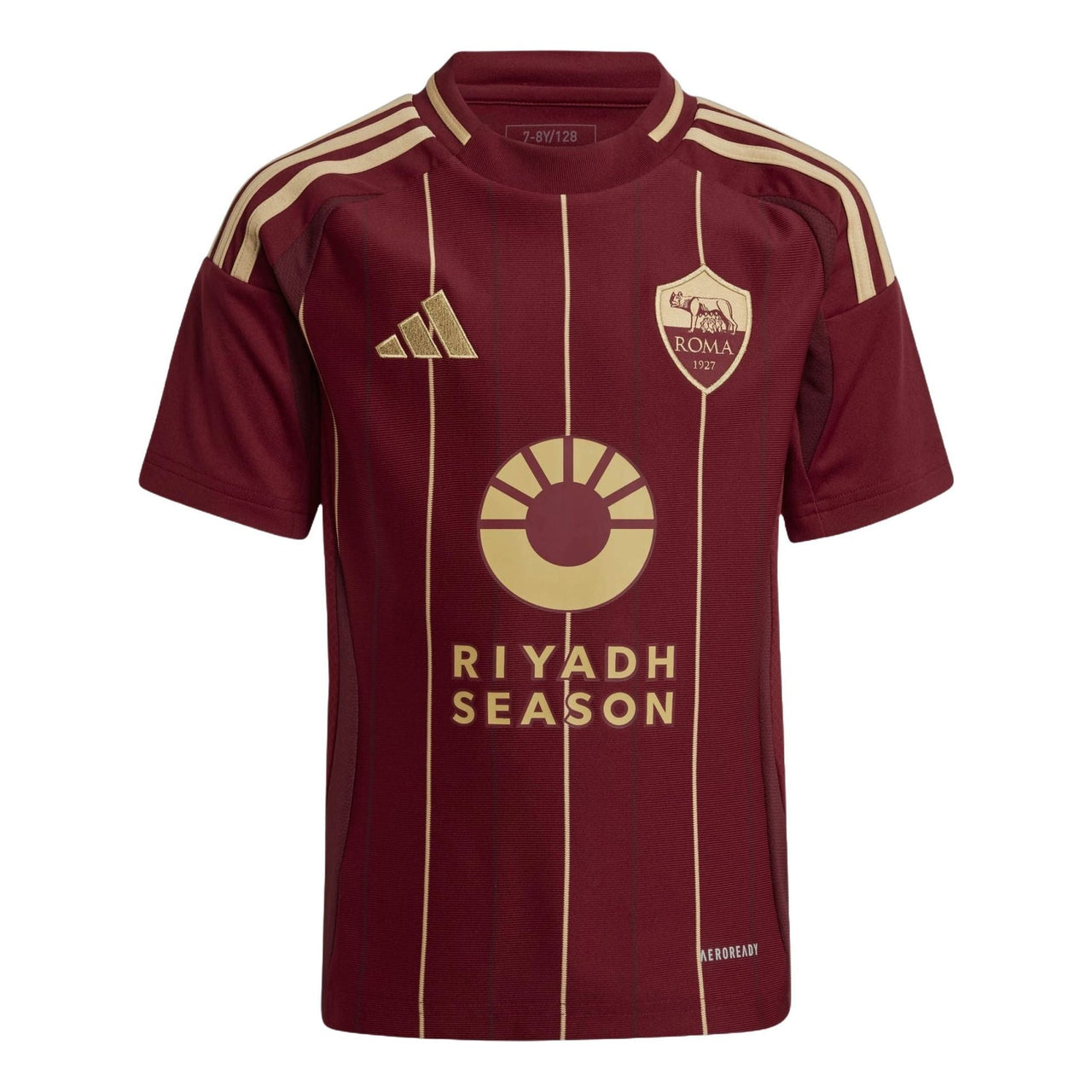 (GS) adidas AS Roma 24/25 Home Jersey Asia Sizing 'Burgundy' IS5846