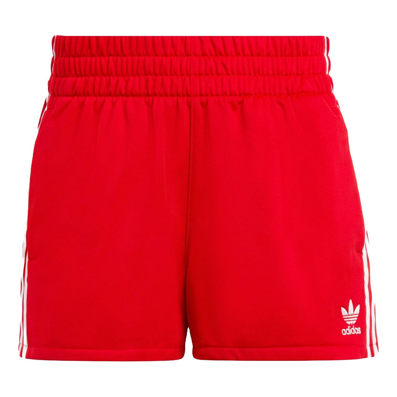 (WMNS) adidas Adicolor 3-Stripes Shorts Asia Sizing 'Red White' IB7427