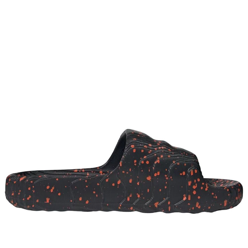 adidas Adilette 22 Asia Sizing 'Black Orange' IG9262