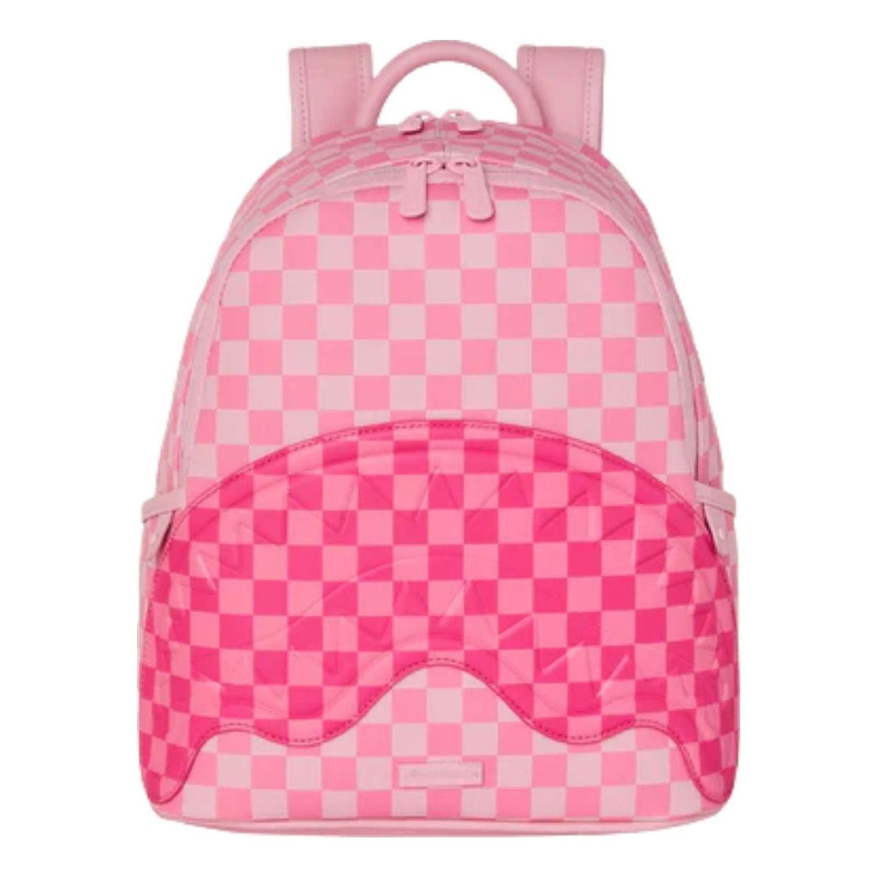Sprayground Pink Sharks In Paris Patch Savage Backpack 'Pink' B9013