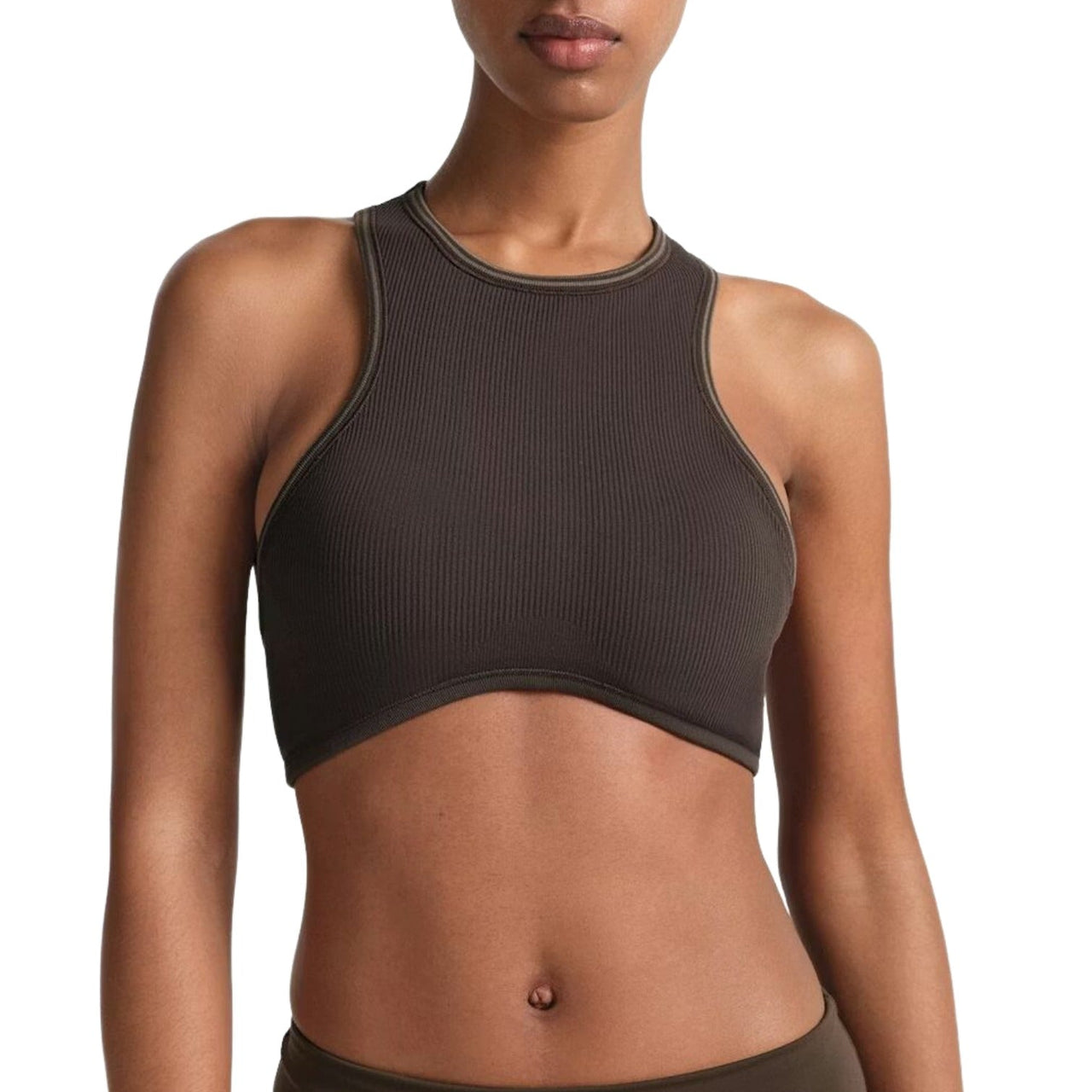(WMNS) Nike x SKIMS Ribbed Seamless Racer Front Bra 'Phoenix' BABRA9714W-PHR