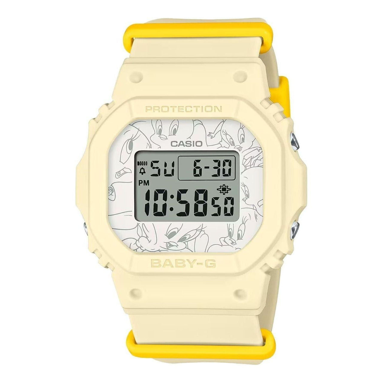 CASIO x Tweety Looney Tunes Baby-G BGD-565 Series 'Yellow' BGD-565TW-5