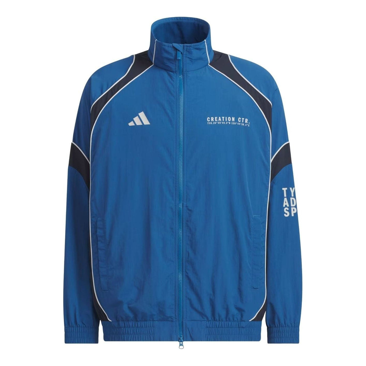 adidas BL Wov Jacket 'Dusky Petrol Legend Ink' KF1334