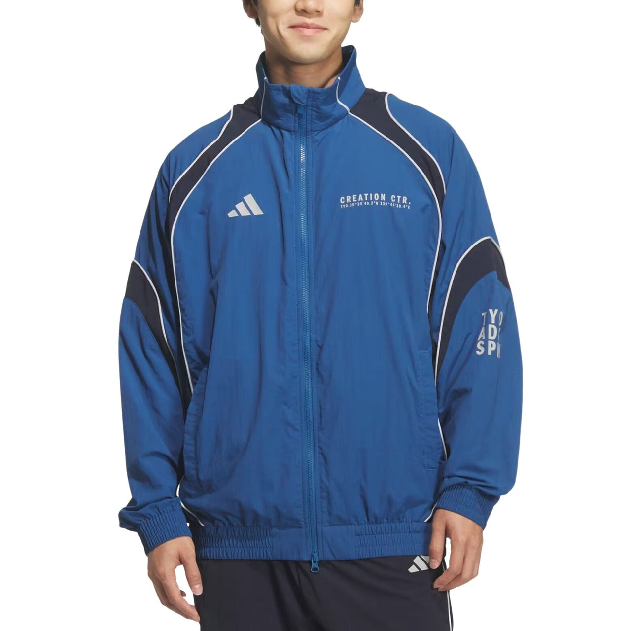 adidas BL Wov Jacket 'Dusky Petrol Legend Ink' KF1334
