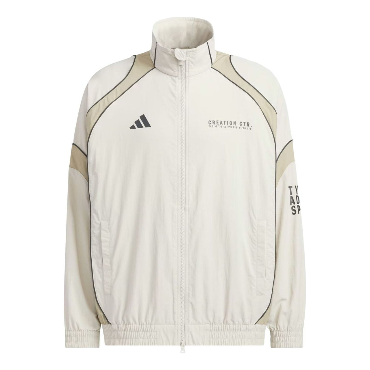 adidas BL Wov Jacket 'Beige Wonder Cargo' KF1335