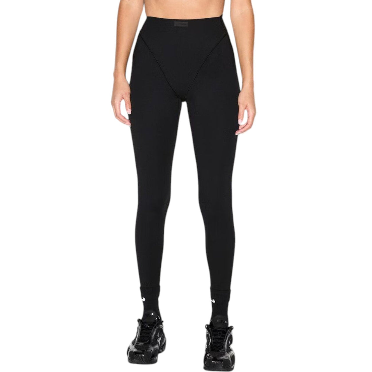 (WMNS) Nike x SKIMS Matte High-Waisted V-Line 26" Leggings 'Obsidian' BOLEG7008W-OBD