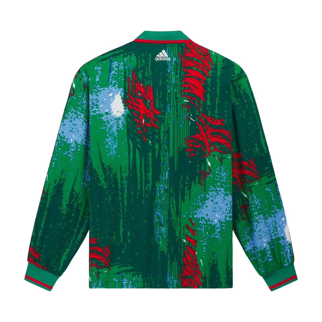 adidas x Brain Dead x Disney Long Sleeve Jersey Asia Sizing 'Red Bold Green Blue' KR5177
