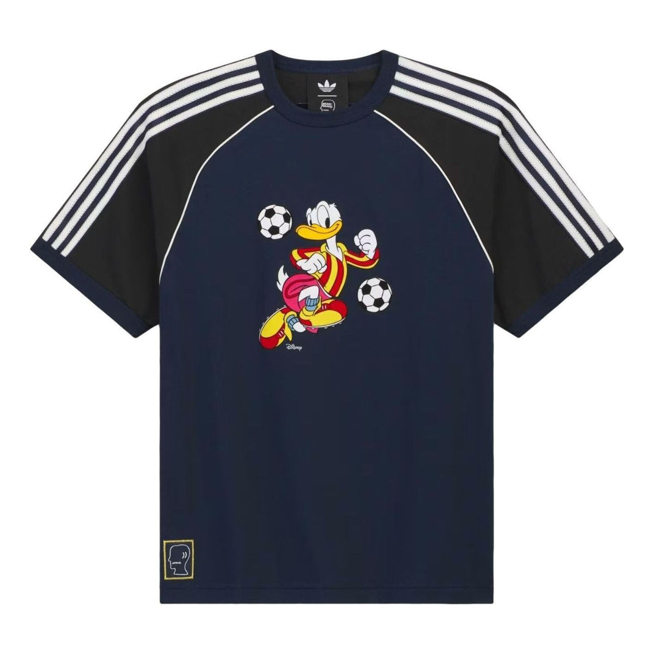 adidas x Brain Dead x Disney Football Jersey Asia Sizing 'Collegiate Navy' KR5173