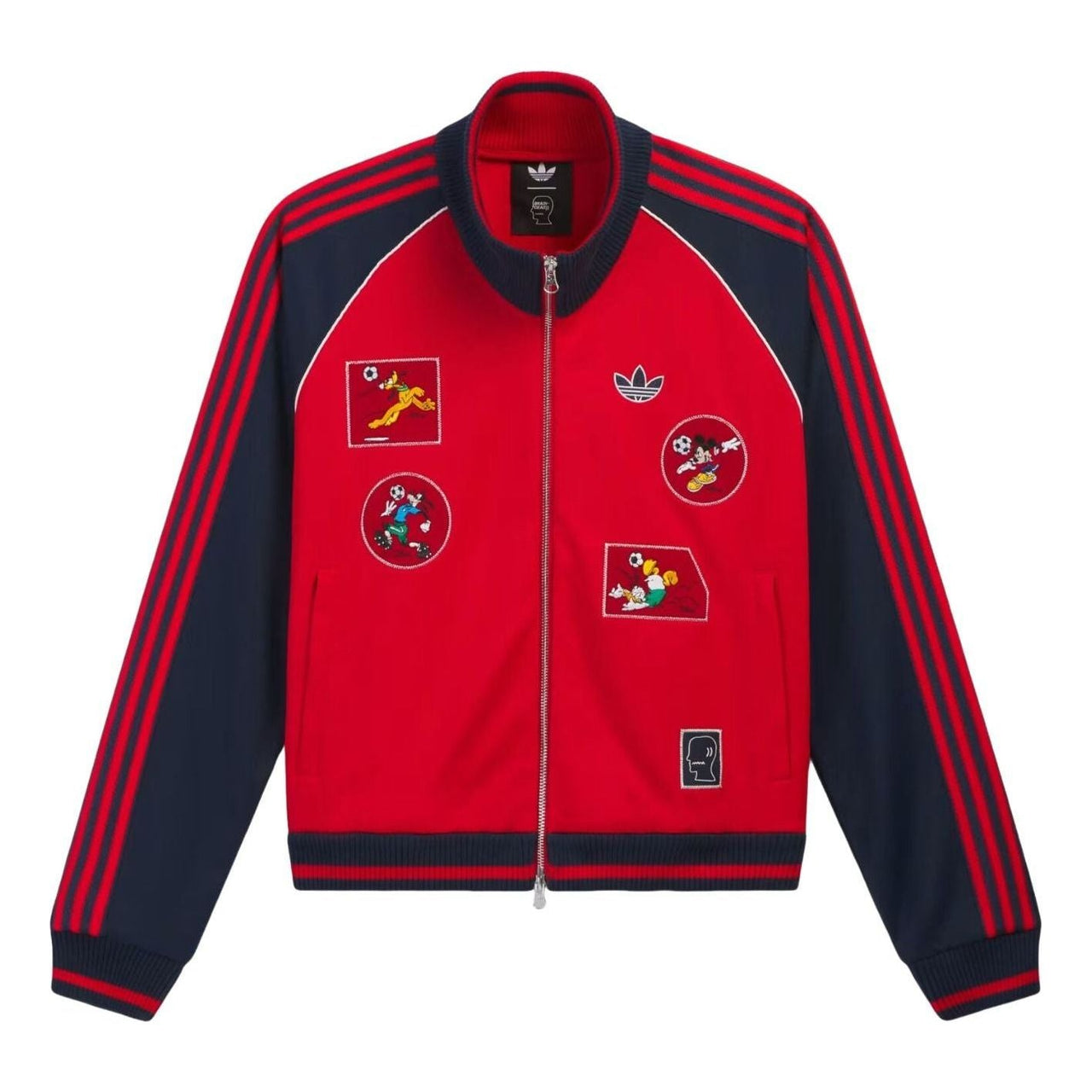 adidas x Brain Dead x Disney Track Jacket Asia Sizing 'Better Scarlet' KR5176