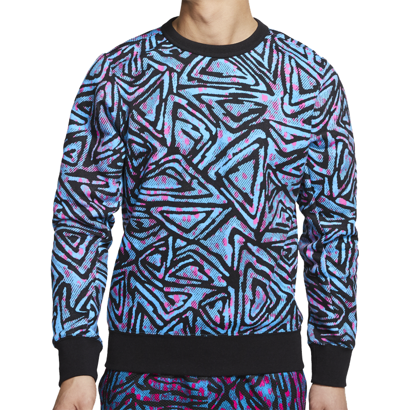 Nike SB Skateboard Printed Skate Crew 'Laser Blue Black' BV8349-446