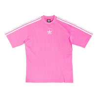 Balenciaga x adidas Medium Fit T-Shirt 'Neon Pink' 723955TNVU45280