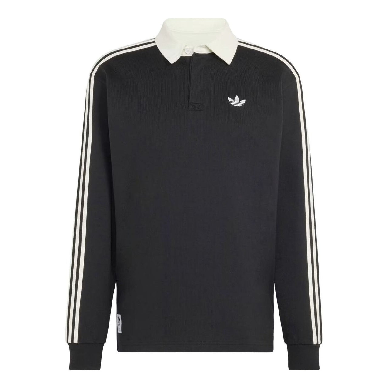 adidas x Beckenbauer WC26 OG Longsleeve Polo Shirt Asia Sizing 'Black' LE4544