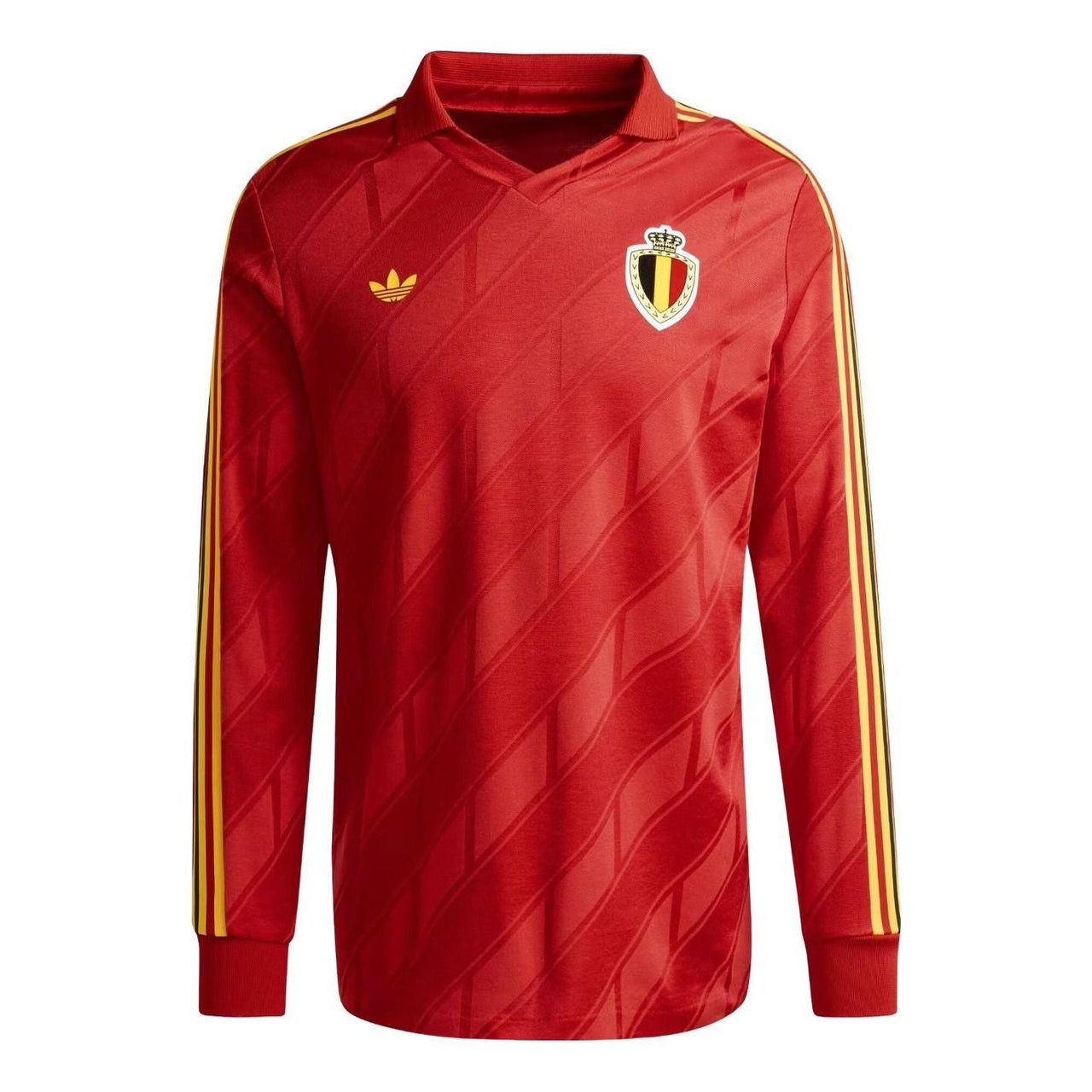 adidas Belgium Home Long Sleeve 1986 Asia Sizing 'Red' KA5111