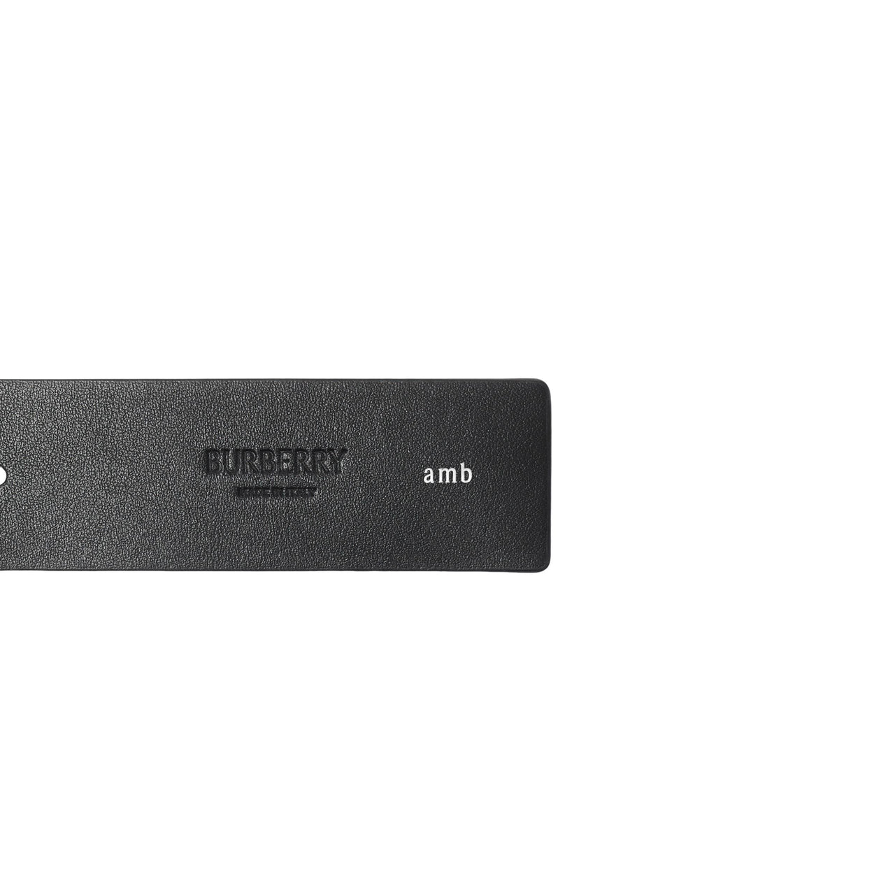 Burberry 26 Reversible Engraved Check Belt 'Black' 81199991