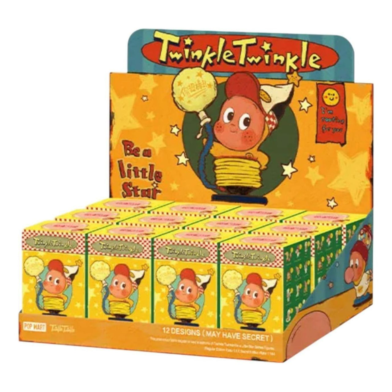 Pop Mart Twinkle Twinkle Be a Little Star Figures Sealed Case (12 Blind Boxes) PPMT-2504-0014-839376716