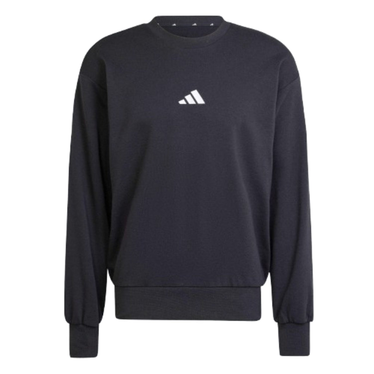 adidas Essentials FeelCozy French Terry Sweatshirt Asia Sizing 'Black' JE3837