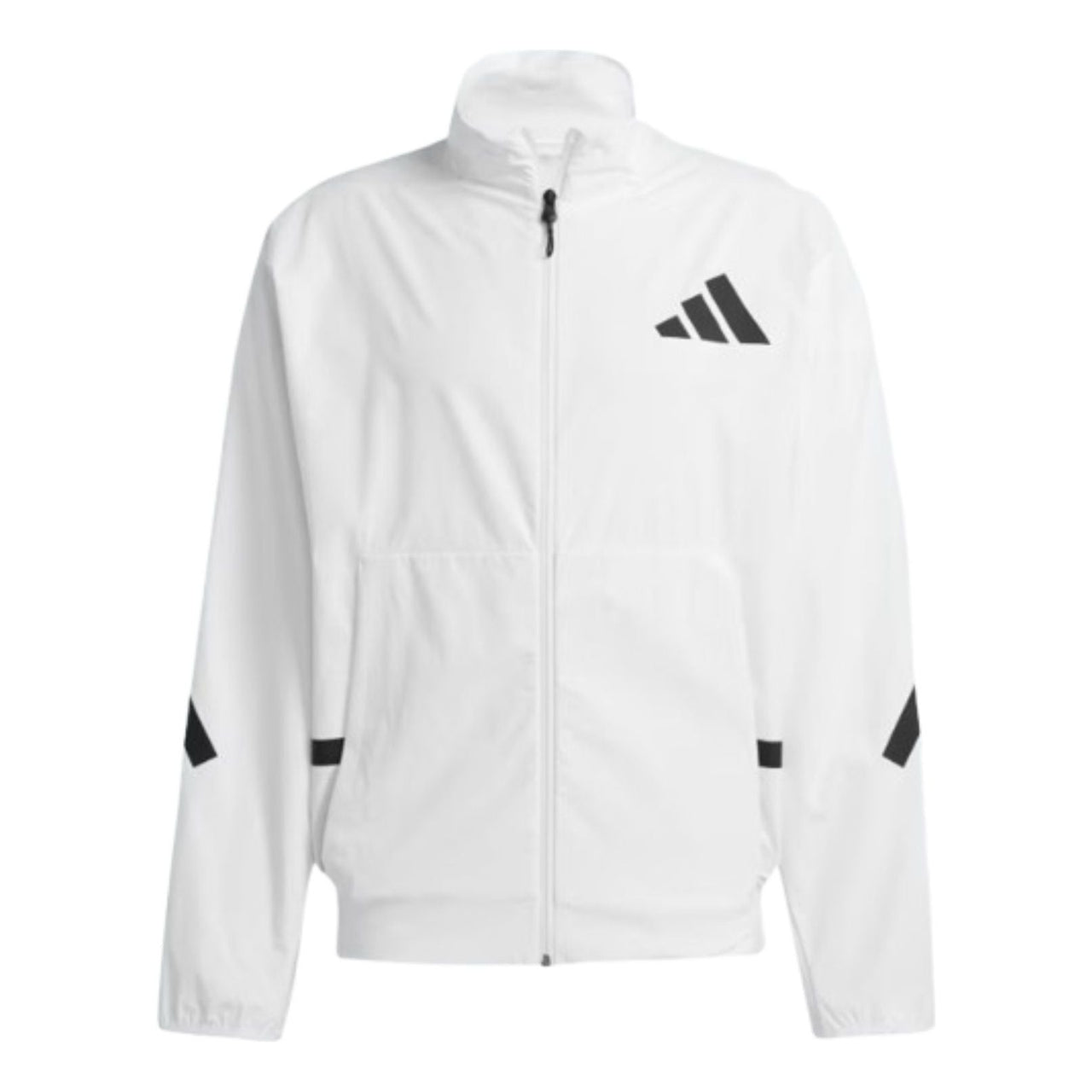 adidas Z.N.E. Sweat Track Jacket Asia Sizing 'White Black' JN9027