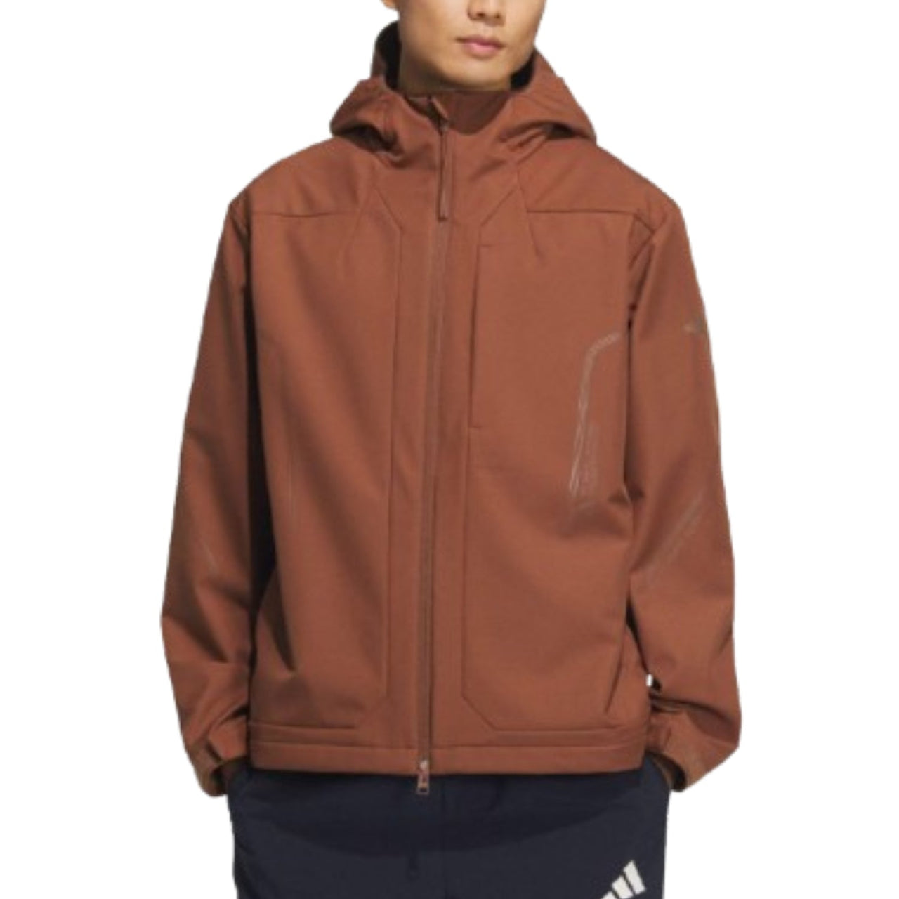 adidas City Escape Soft Shell Jacket Asia Sizing 'Brown' JZ1151