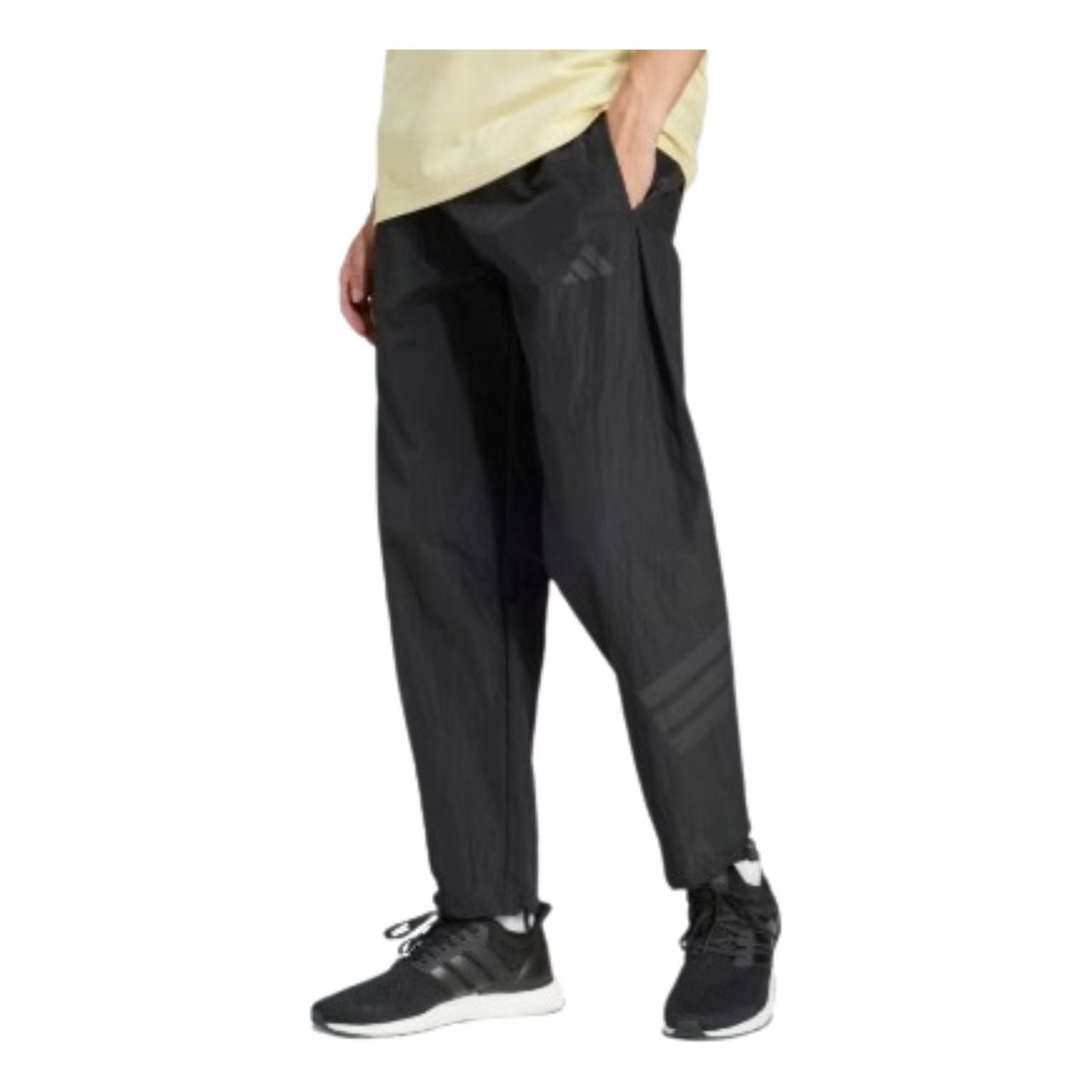 adidas Future Icons 3-Stripes Sweat Track Pants Asia Sizing 'Black' JD4933