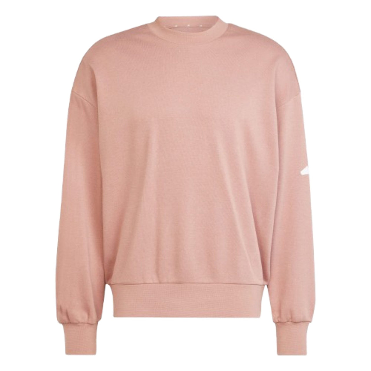 adidas Essentials Loose Fit 3 Bar Logo Sweatshirt Asia Sizing 'Pink' JF3579