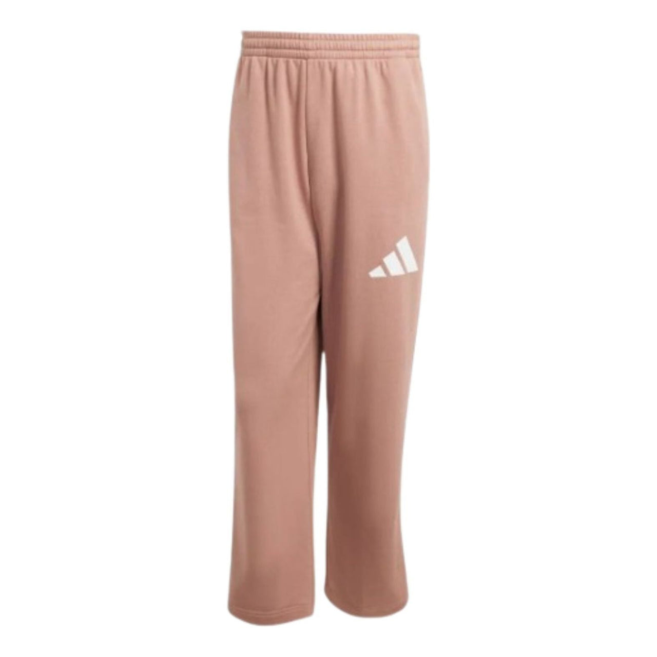 adidas Essentials Wide Leg 3 Bar Logo Pants Asia Sizing 'Pink' JF3608