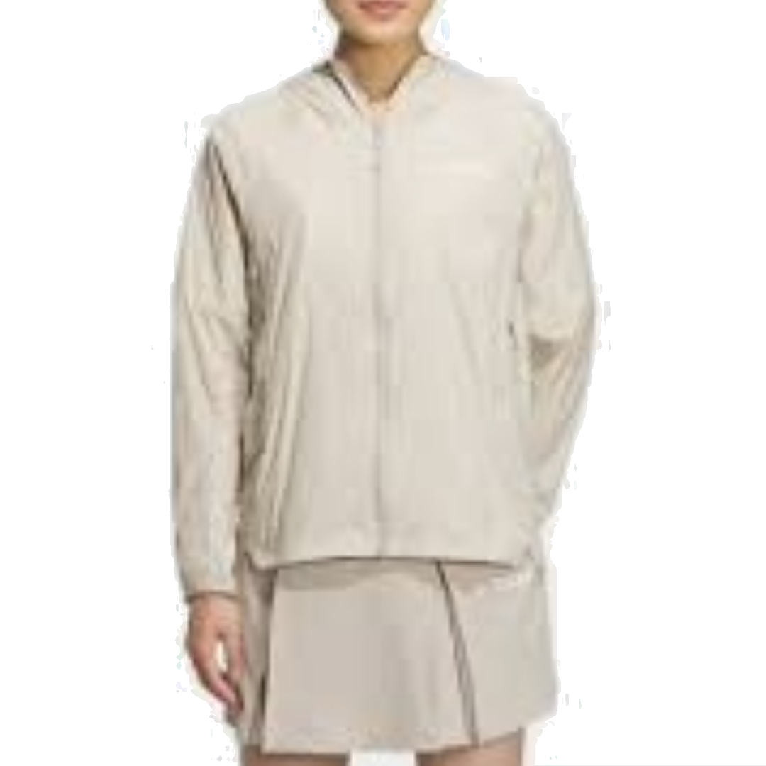 (WMNS) adidas Lightweight Windbreaker Asia Sizing 'Beige' IS0278