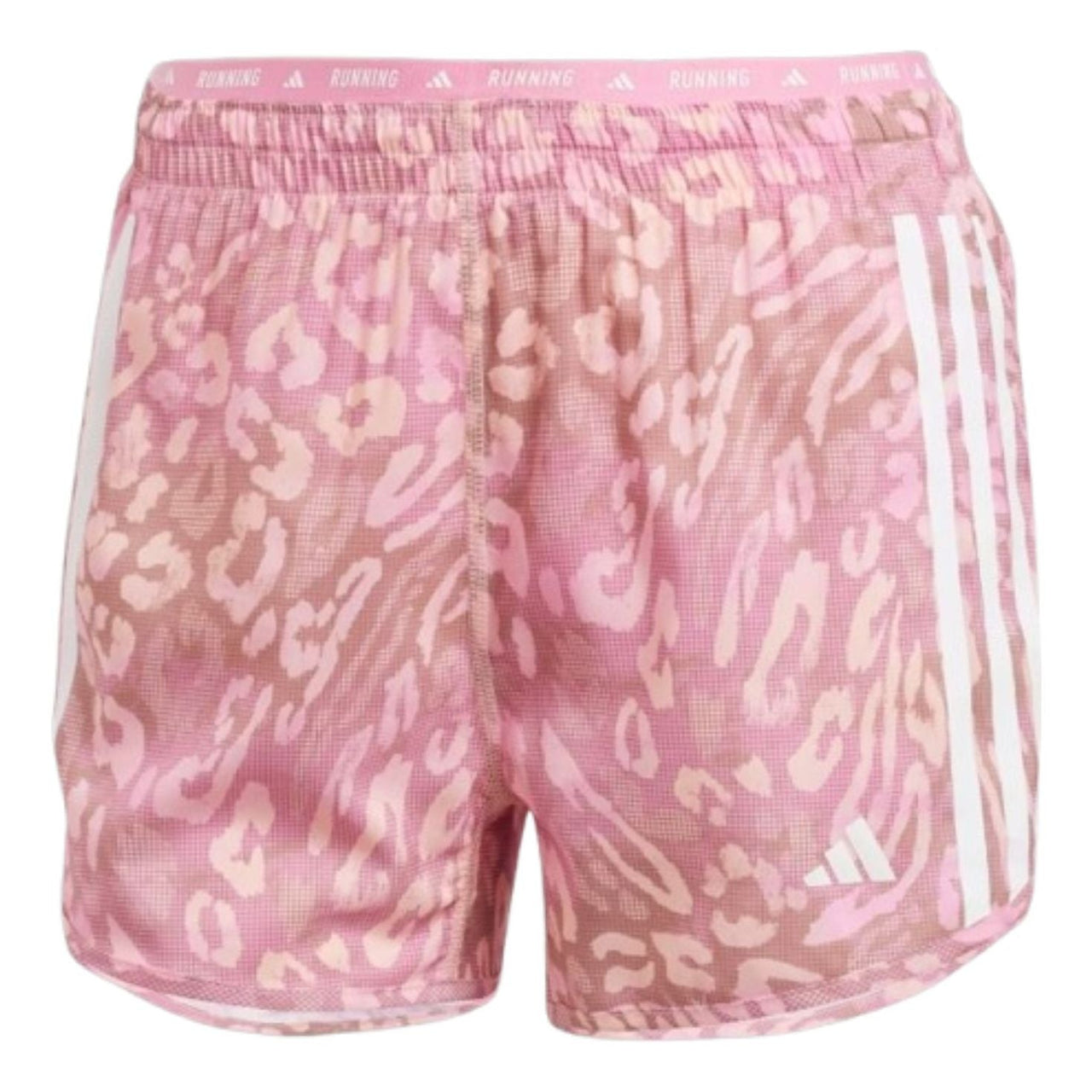 (WMNS) adidas Own the Run CLIMACOOL 3-Stripes Shorts Asia Sizing 'Pink White' JC7410