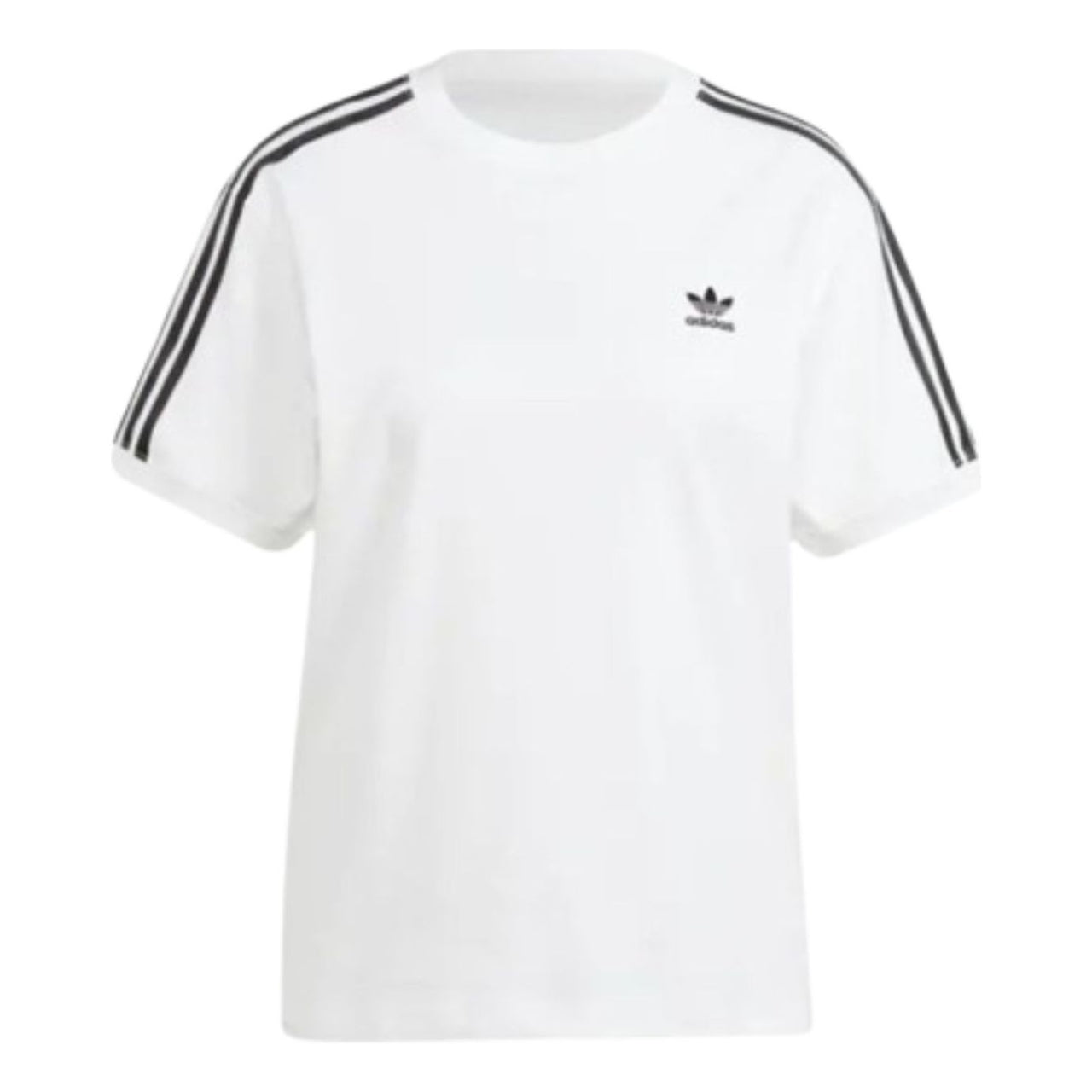 (WMNS) adidas 3-Stripes T-Shirt Asia Sizing 'White Black' IR8051