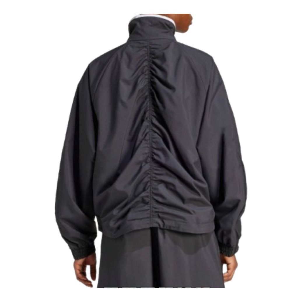 (WMNS) adidas Adilenium Season 3 Zip Track Top Asia Sizing 'Black White' JX9204