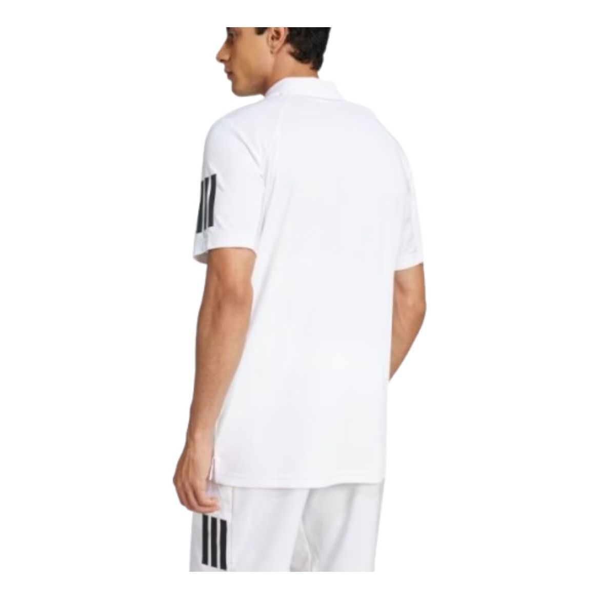 adidas Club Tennis 3-Stripes Polo Shirt Asia Sizing 'White' JE0412
