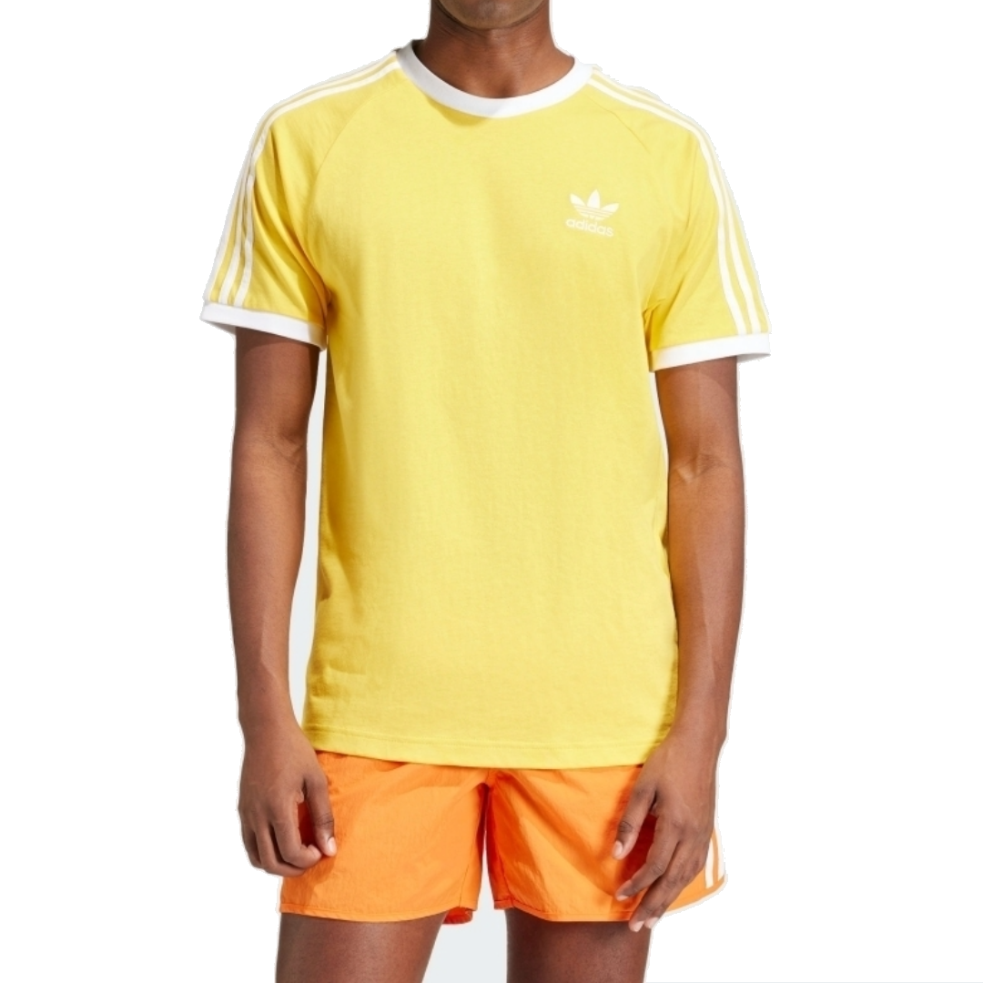 adidas Adicolor Classics 3-Stripes T-Shirt Asia Sizing 'Yellow' IM9388