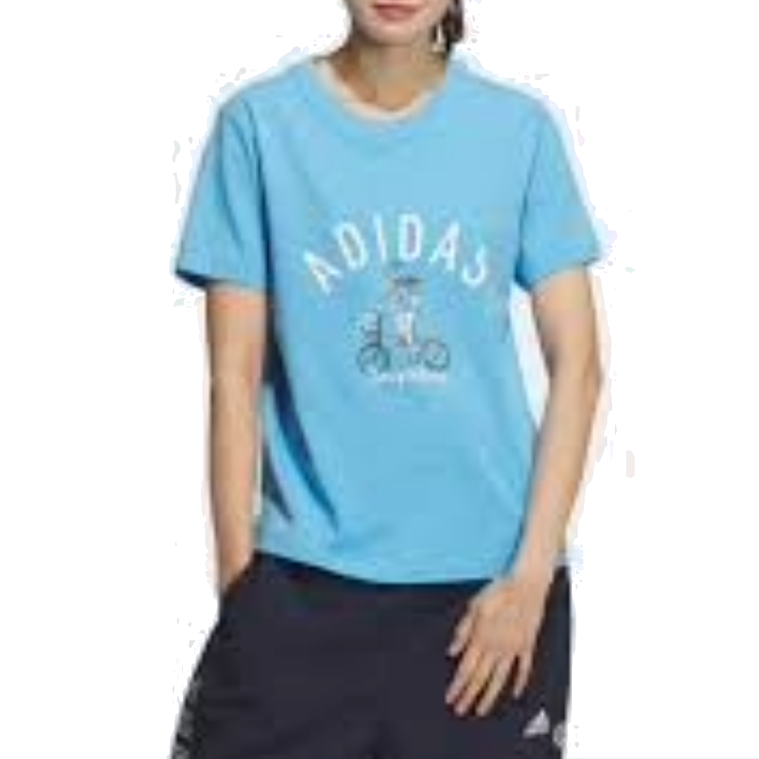 (WMNS) adidas Original T-Shirt Asia Sizing 'Blue' JN7771