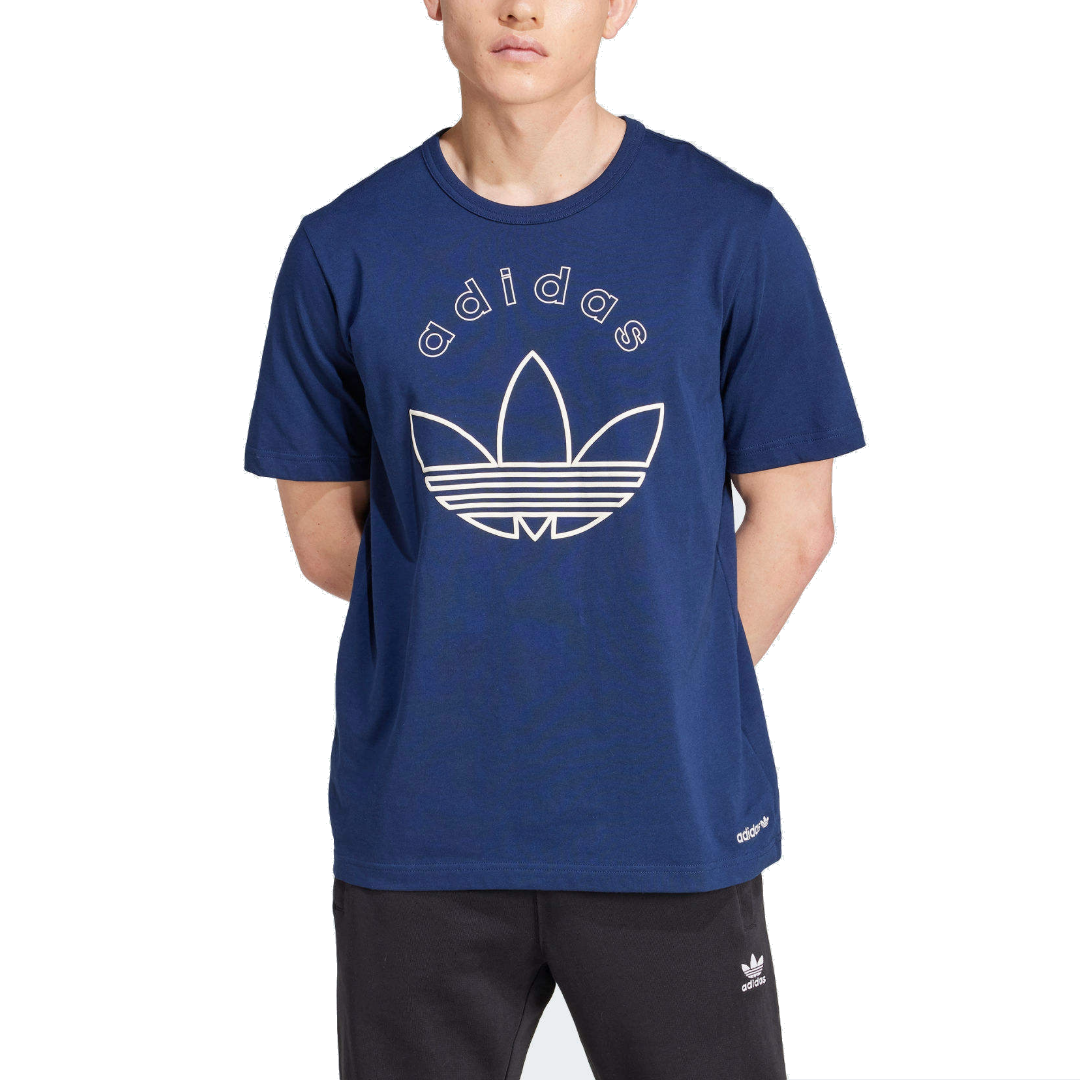 adidas Graphic T-Shirt Asia Sizing 'Blue' IX9598