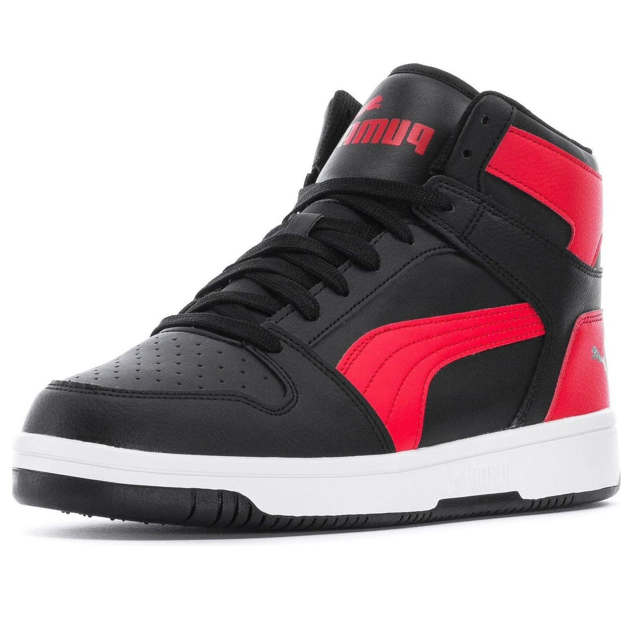 PUMA Rebound Layup Wide 'Black Red' 386438-34