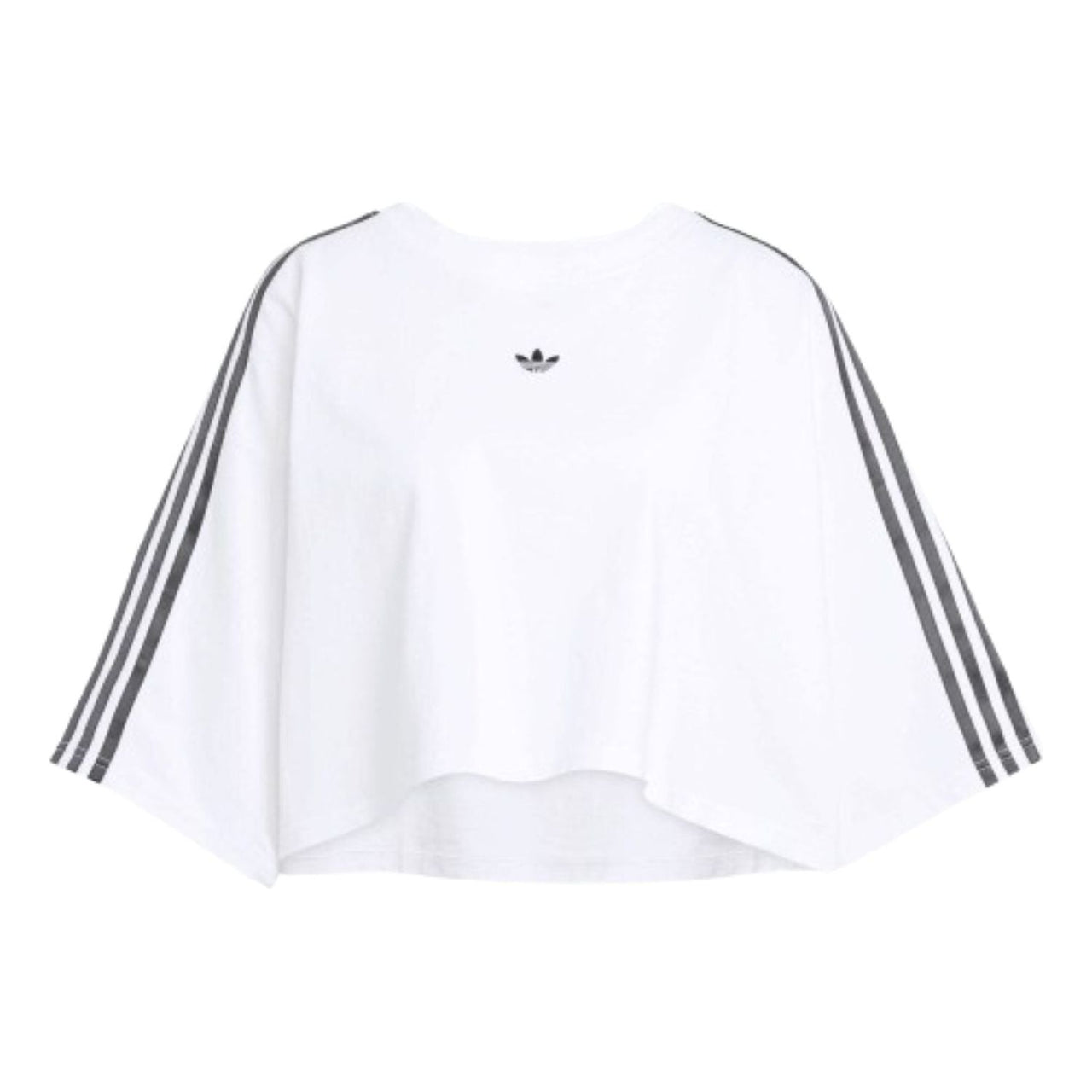 (WMNS) adidas Adilenium Season 3 Boxy Oversized T-Shirt Asia Sizing 'White Black' JY8886