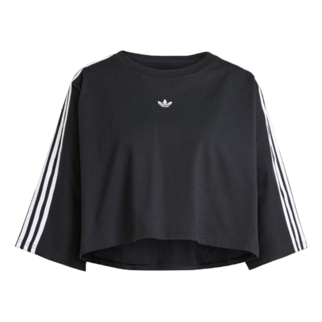 (WMNS) adidas Adilenium Season 3 Boxy Oversized T-Shirt Asia Sizing 'Black White' JY8884
