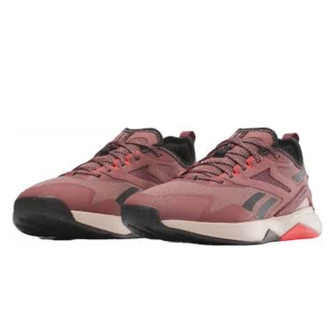 (WMNS) Reebok Nanoflex Adventure TR 2 'Burgundy Beige Black' 100033534