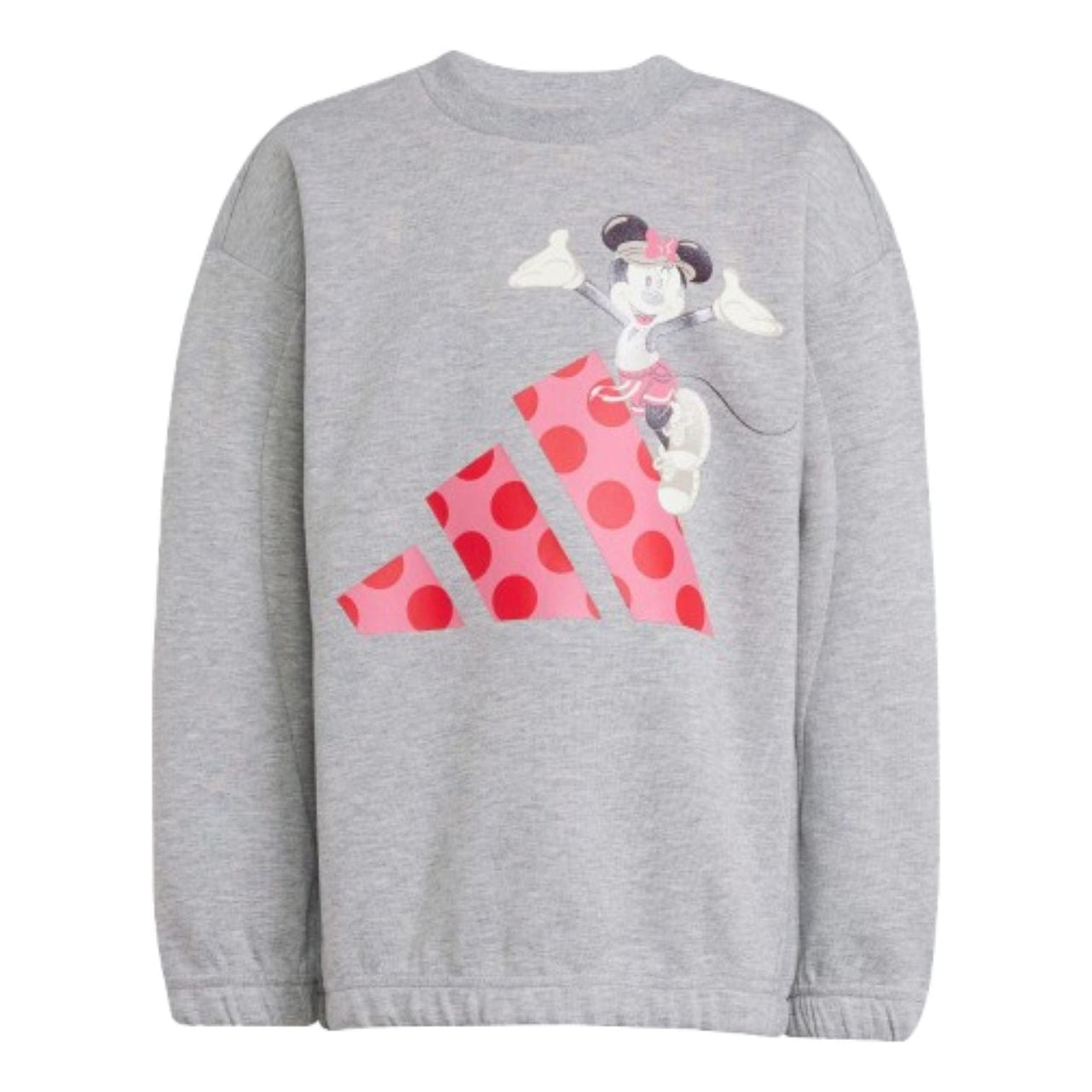 (PS) adidas x Disney Minnie Mouse Joggers Set Asia Sizing 'Grey Pink' JF3645