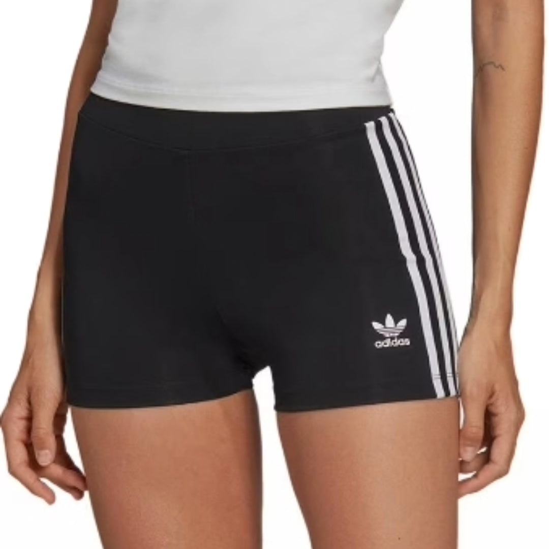 (WMNS) adidas Adicolor Classics Traceable Shorts Asia Sizing 'Black White' H59866