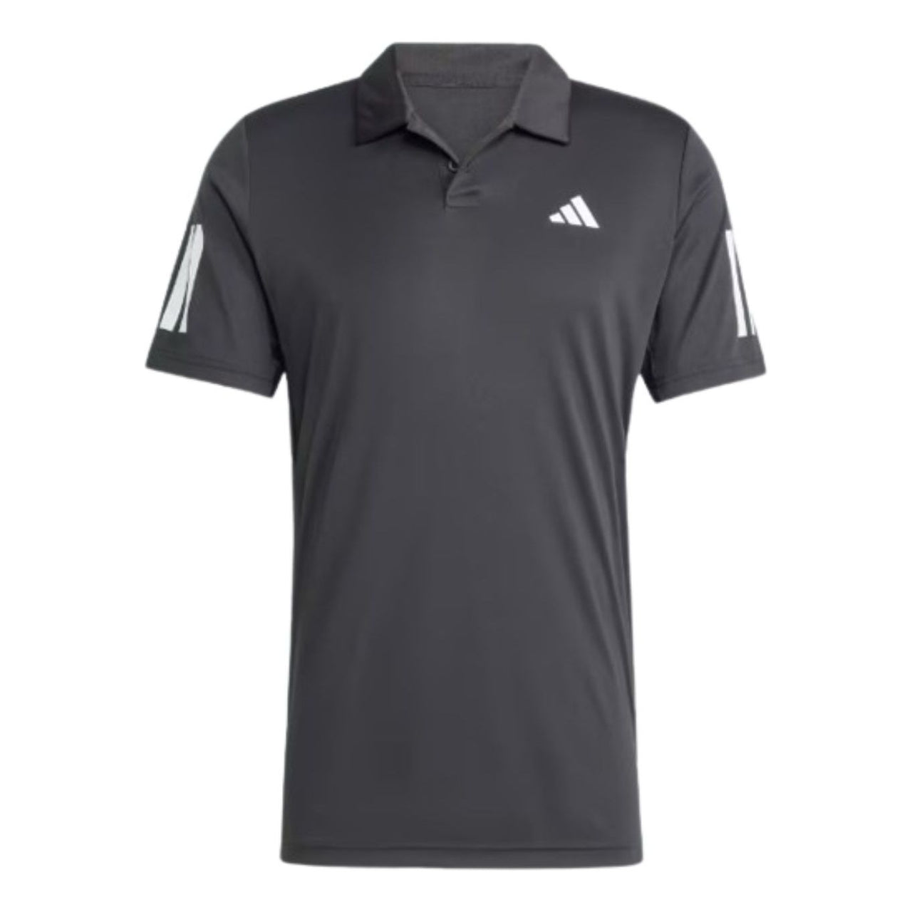 adidas Club Tennis 3-Stripes Polo Shirt Asia Sizing 'Black White' JG0985