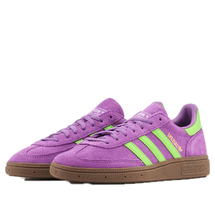 (WMNS) adidas Handball Spezial 'Active Purple Solar Green' JS0251