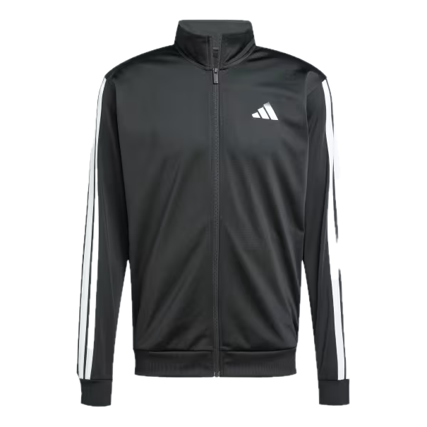 adidas 3-Stripes Tricot Regular Track Jacket Asia Sizing 'Black' JI8816
