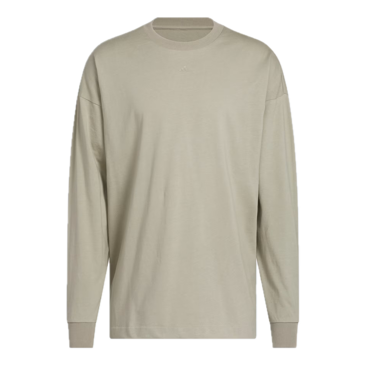 adidas Basketball Long Sleeve T-Shirt Asia Sizing 'Putty Beige' JD6130